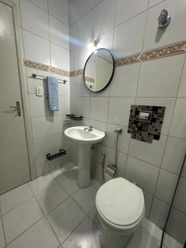 Bilik mandi di Apartamento a 5 min Inhotim - COM GARAGEM