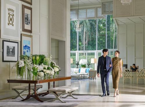 Tetamu yang menginap di Oriental Residence Bangkok