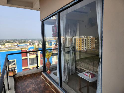 Μπαλκόνι ή βεράντα στο Vista view Apartment