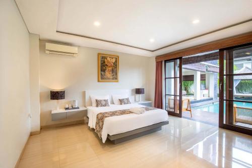 Katil atau katil-katil dalam bilik di The BALIem Villa