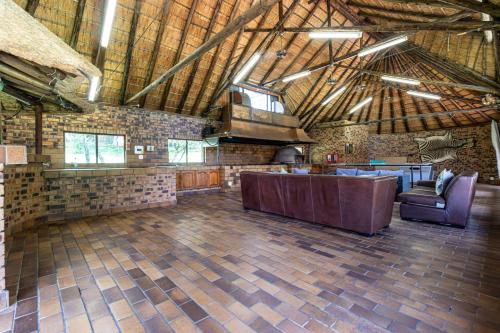 Χώρος καθιστικού στο Grand Manor Self Catering Muldersdrift