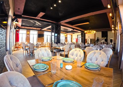 Χώρος καθιστικού στο Gabala Buta Guest House