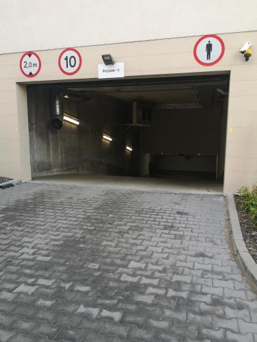 a tunnel with two entrances to a building at M3 Pruszków in Pruszków