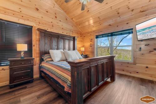 Katil atau katil-katil dalam bilik di Heavenly Heights by Ghosal Luxury Lodging