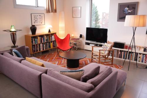 Superbe loft avec terrasse et jacuzzi aux Lilas près de Paris