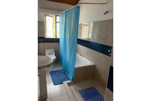 Et badeværelse på Bonsai Gardens