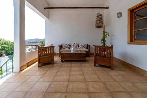 Balkón nebo terasa v ubytování Casa Testeyna Timanfaya in Tegoyo