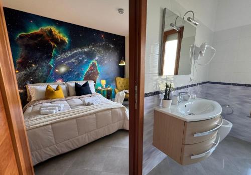 Ένα μπάνιο στο Galaxy Room Sardinia