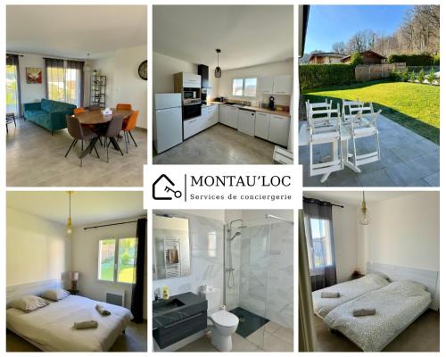 Maison du Cos, neuve avec 3 chambres et un garage