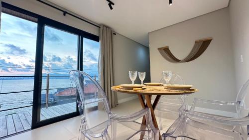 Balkón nebo terasa v ubytování Casa na Pedra Caixa D'aço Porto Belo