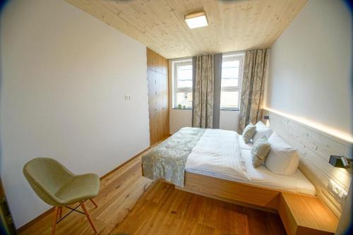 Postel nebo postele na pokoji v ubytování FrongaHOF