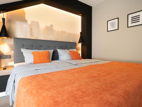 Katil atau katil-katil dalam bilik di JustStay Ratingen Hotel & Apartments