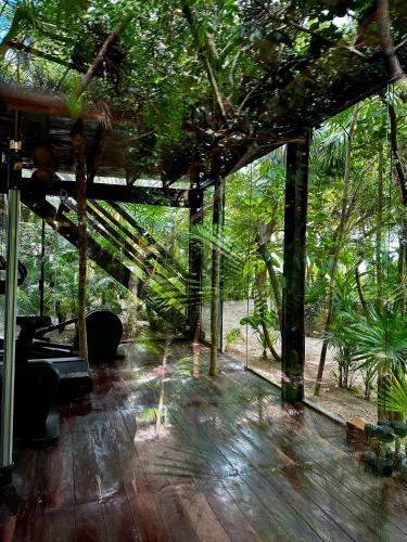 Jardín al aire libre en Jashita Hotel