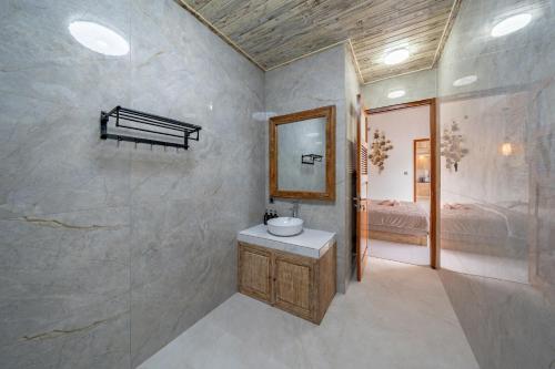 Koupelna v ubytování Ketut Losmen Villas Lembongan