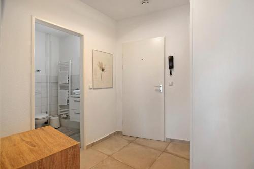 Koupelna v ubytování Vickys Ferienwohnung