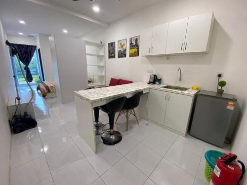 Dapur atau dapur kecil di Jom singgah
