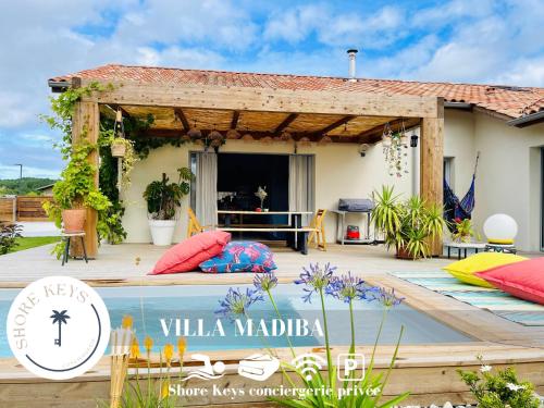Villa Madiba 4 étoiles tout confort à 7 min de la plage