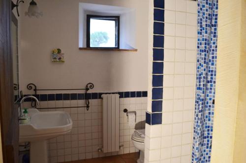 Koupelna v ubytování Appartamento Bellosguardo, Wifi, Perugia