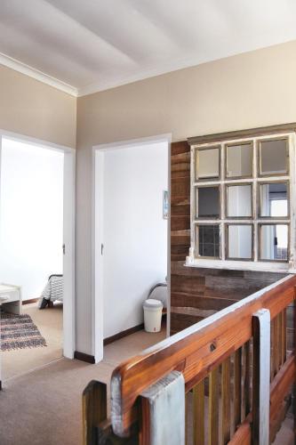 Ruang duduk di Beachfront Selfcatering