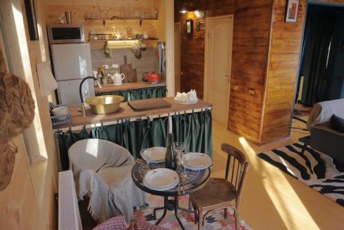 Dapur atau dapur kecil di Walnut house