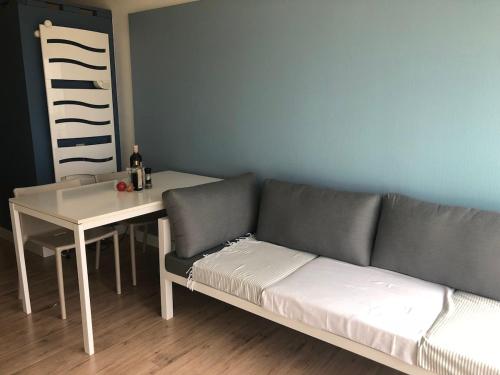 A seating area at Room with a view