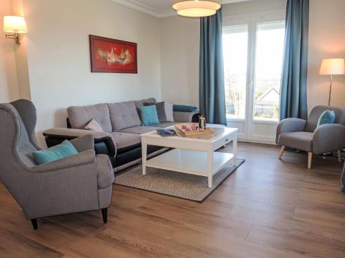 Χώρος καθιστικού στο Holiday Home Reve de Mer by Interhome