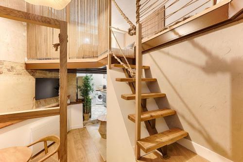 Appartement Duplex Atypique au coeur du Sentier