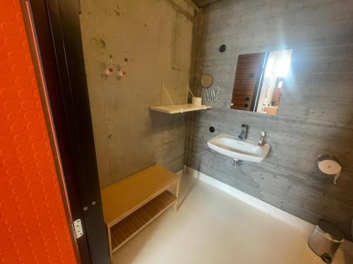 Bilik mandi di Støkkøya Strandhotell