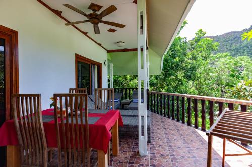 Μπαλκόνι ή βεράντα στο Sea View Lodge
