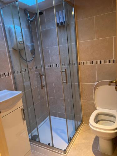 Et badeværelse på Sportsmans Cottage