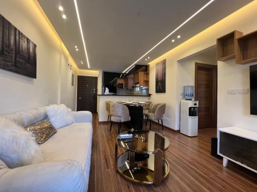 Amethyst stone apartment