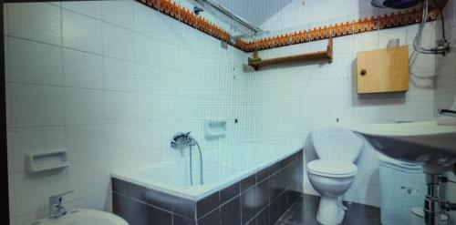 Koupelna v ubytování casa vacanze Mario