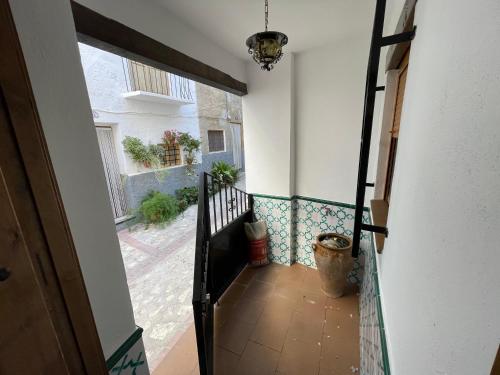 an internal view of a hallway of a house at Casa para parejas El Cerrillo in Castril