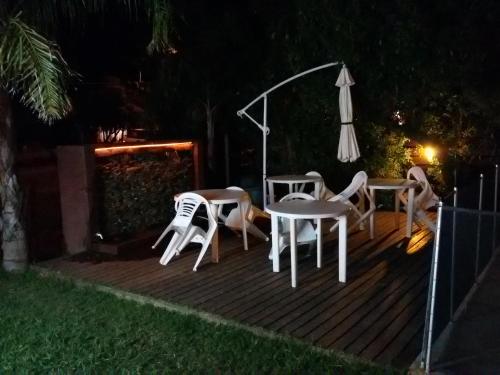 Kawasan patio atau luaran di Ayres Village Apart