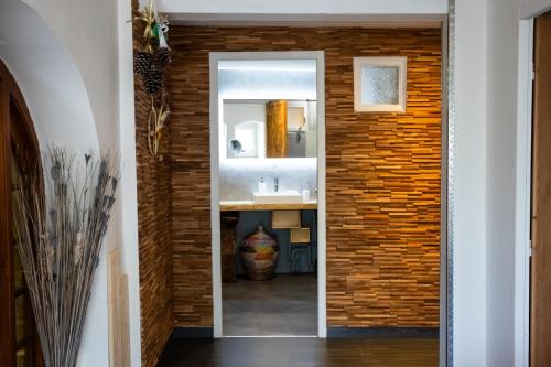 Kúpeľňa v ubytovaní Gîte et SPA Chez Jules
