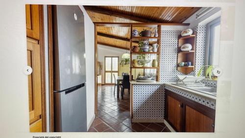 Kuchyň nebo kuchyňský kout v ubytování CASA DEL CORSO
