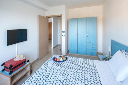 Ένα ή περισσότερα κρεβάτια σε δωμάτιο στο Residence Miljunka