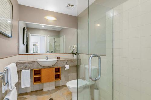 Koupelna v ubytování Heritage Penthouse in CBD