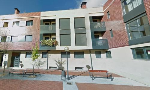 Bygningen som lejligheden ligger i