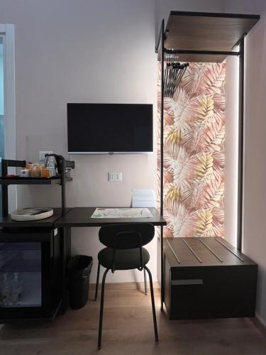 Kuchyň nebo kuchyňský kout v ubytování Colosseum Deluxe