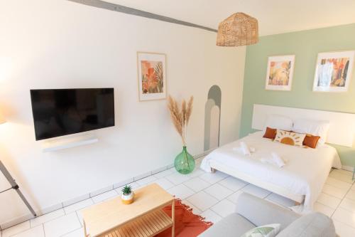 Photo de la galerie de l'établissement Le Panama - 5 min à pied du centre avec jardin, à Évreux