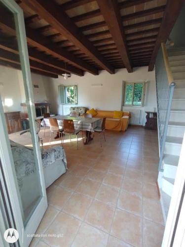 Ruang duduk di casa in campagna