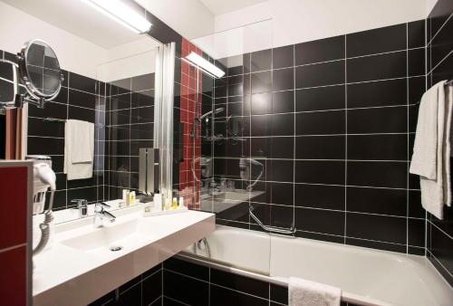 Koupelna v ubytování Best Western Plus Amedia Wien