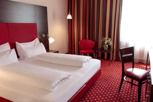 Postel nebo postele na pokoji v ubytování Best Western Plaza Hotel Wels