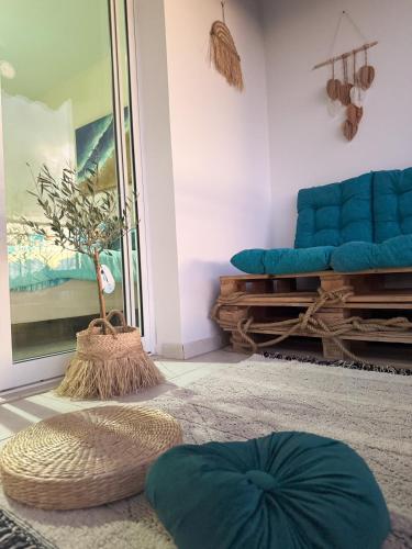 Posezení v ubytování Arting Sea-A Dog friendly house