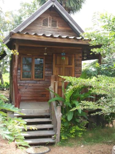 Κήπος έξω από το เกษมสุขรีสอร์ท Kasamesuk Resort
