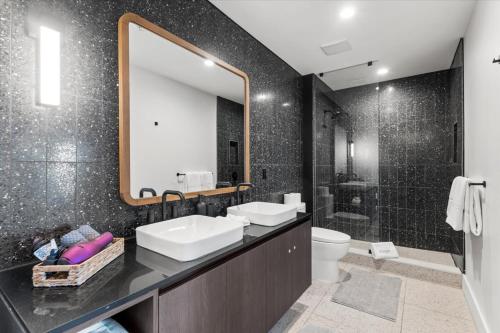 Koupelna v ubytování Austin Condo Hotel