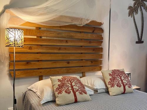 Letto o letti in una camera di Faaora Lodge, little paradise