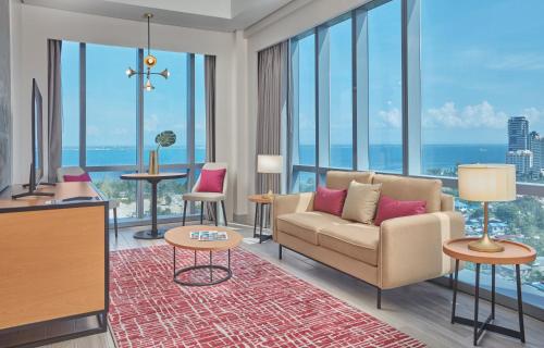 Posezení v ubytování Belmont Hotel Mactan