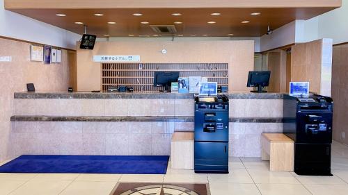 Kuchyň nebo kuchyňský kout v ubytování Toyoko Inn Kitakyushu Airport